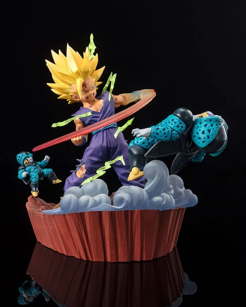 Estátua Super Saiyan 2 Son Gohan - Anger Exploding into Power!! - FiguartsZERO [Extra Battle] - Bandai