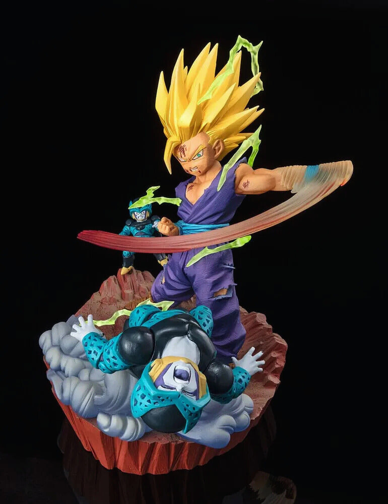 Estátua Super Saiyan 2 Son Gohan - Anger Exploding into Power