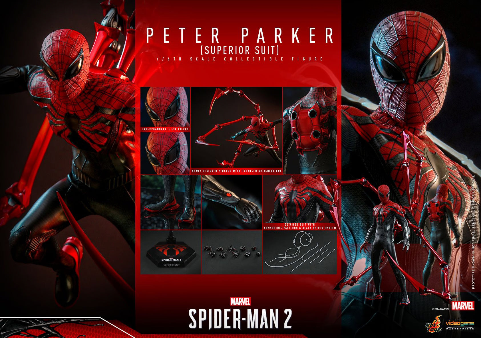 Figura Peter Parker (Superior Suit) – Marvel's Spider-Man 2
