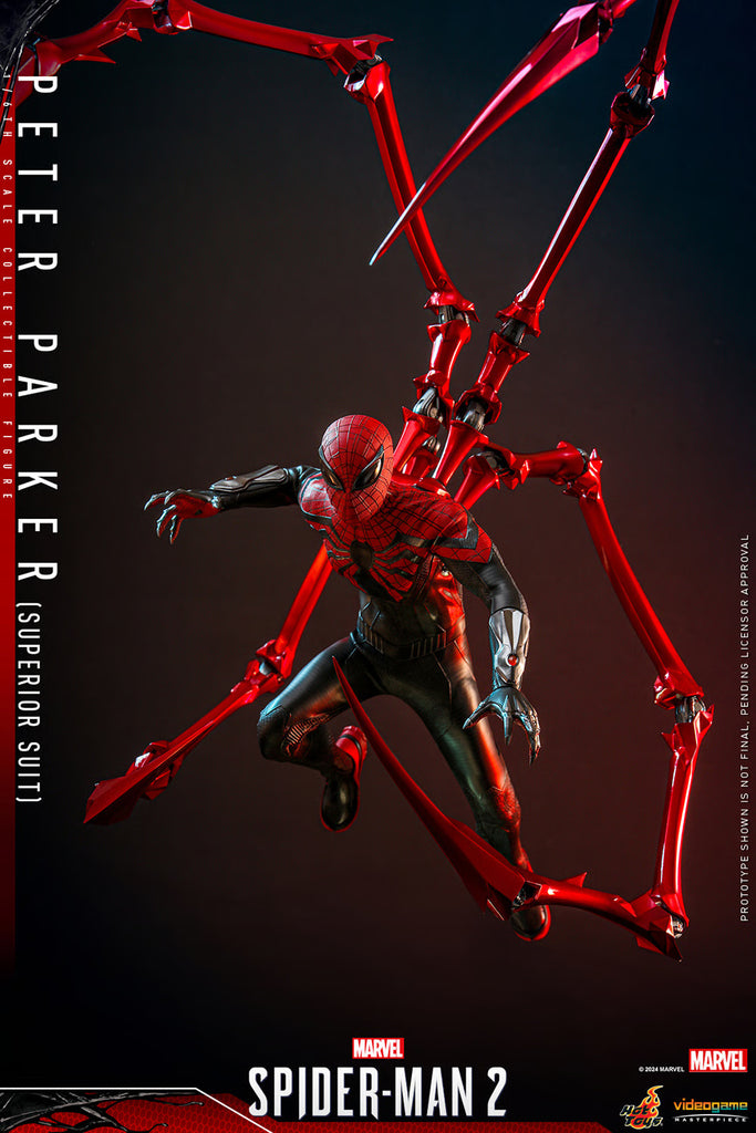 Figura Peter Parker (Superior Suit) – Marvel’s Spider-Man 2 – Sixth Scale – Hot Toys