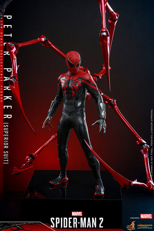Figura Peter Parker (Superior Suit) – Marvel’s Spider-Man 2 – Sixth Scale – Hot Toys