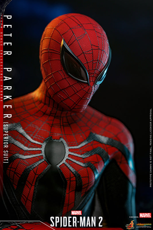 Figura Peter Parker (Superior Suit) – Marvel’s Spider-Man 2 – Sixth Scale – Hot Toys