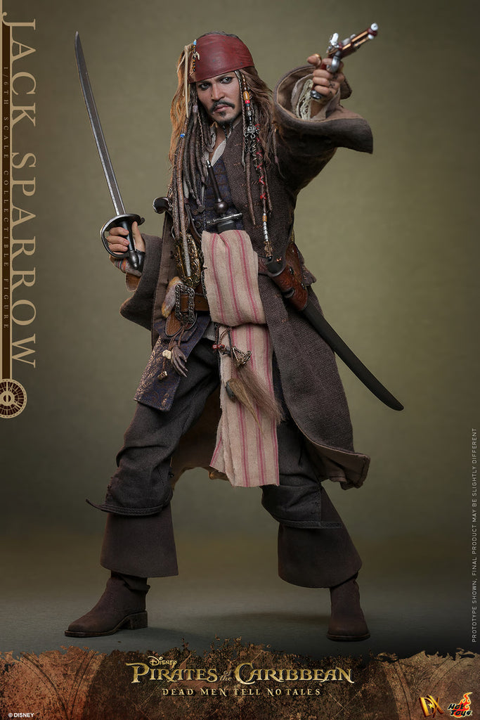 Jack Sparrow Deluxe - Pirates of the Caribbean: Dead Men Tell No Tales. - Sixth Scale - Hot Toys