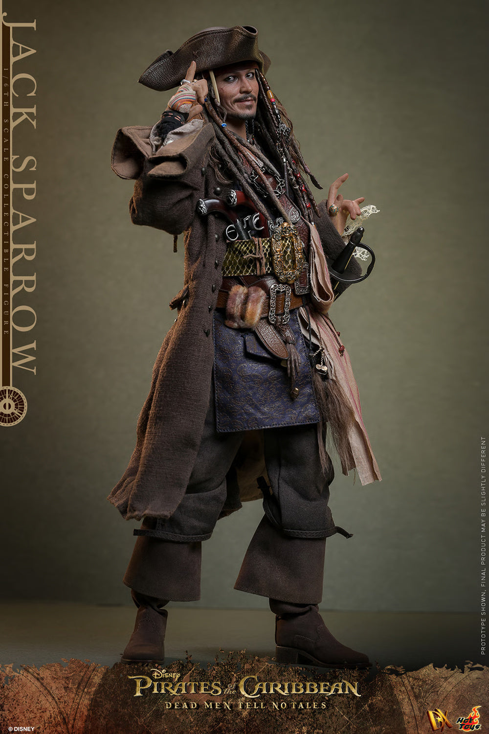 Figura Jack Sparrow Deluxe – Pirates of the Caribbean: Dead Men