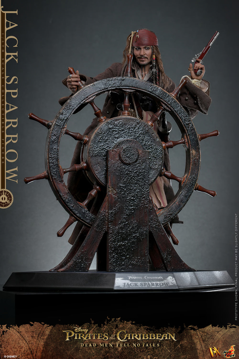 Figura Jack Sparrow Deluxe – Pirates of the Caribbean: Dead Men