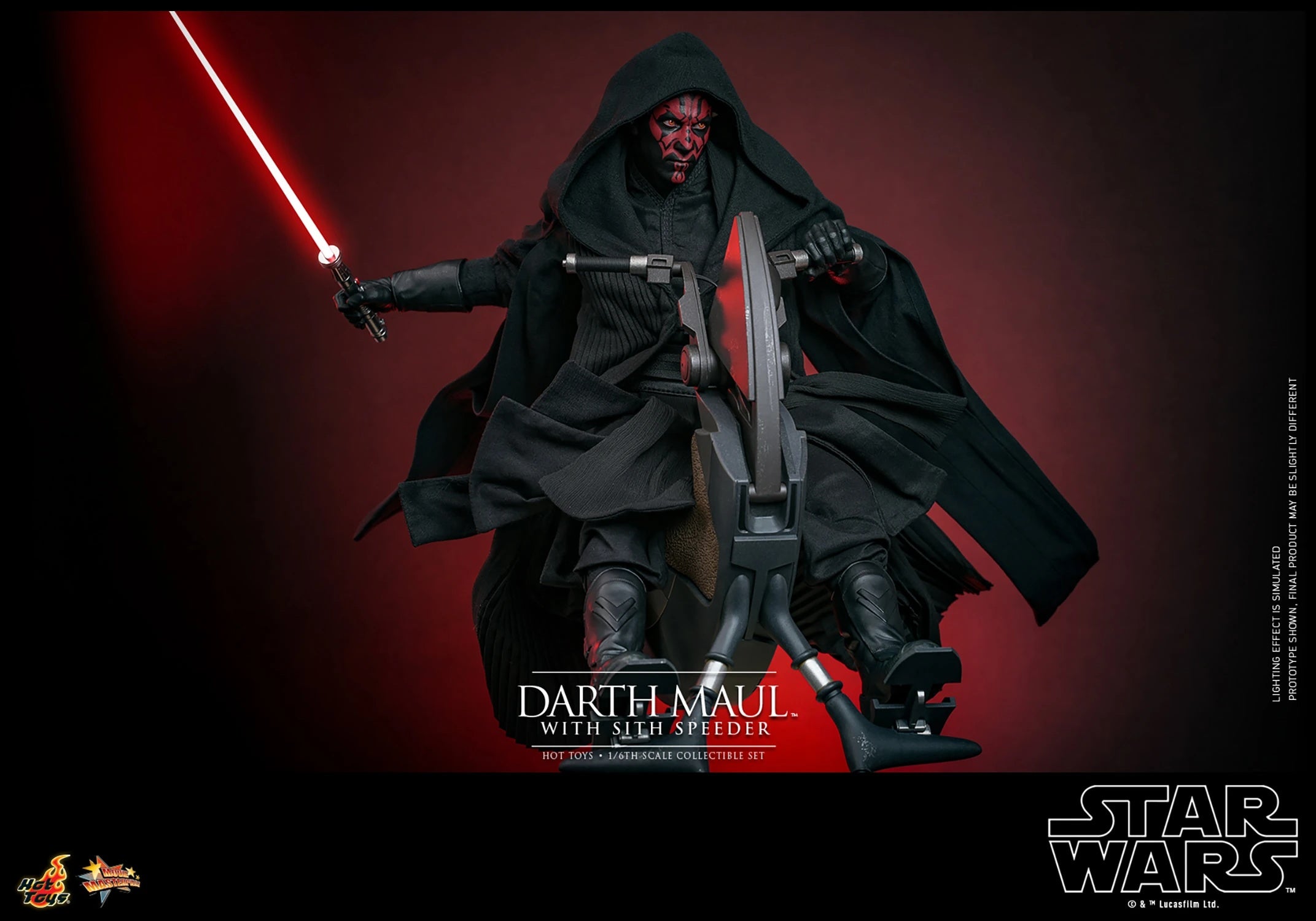 Figura Darth Maul and Speeder - Star Wars: The Phantom Manace