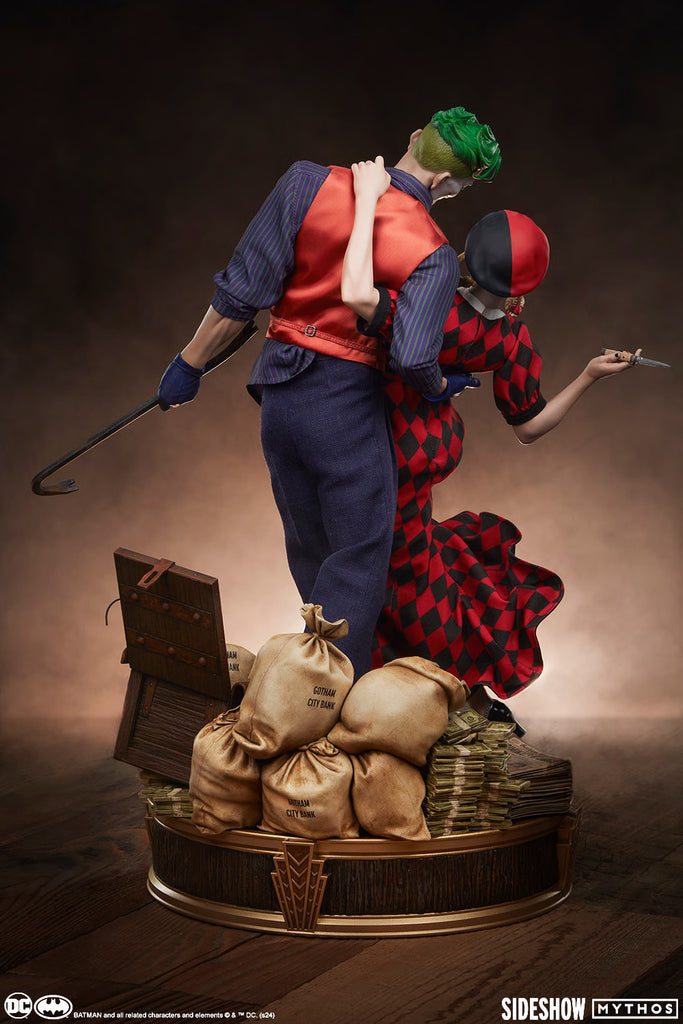 Figura Joker Harley Quinn Lawless Love Diorama - Dc Collectibles Batman - 1/5 - Sideshow