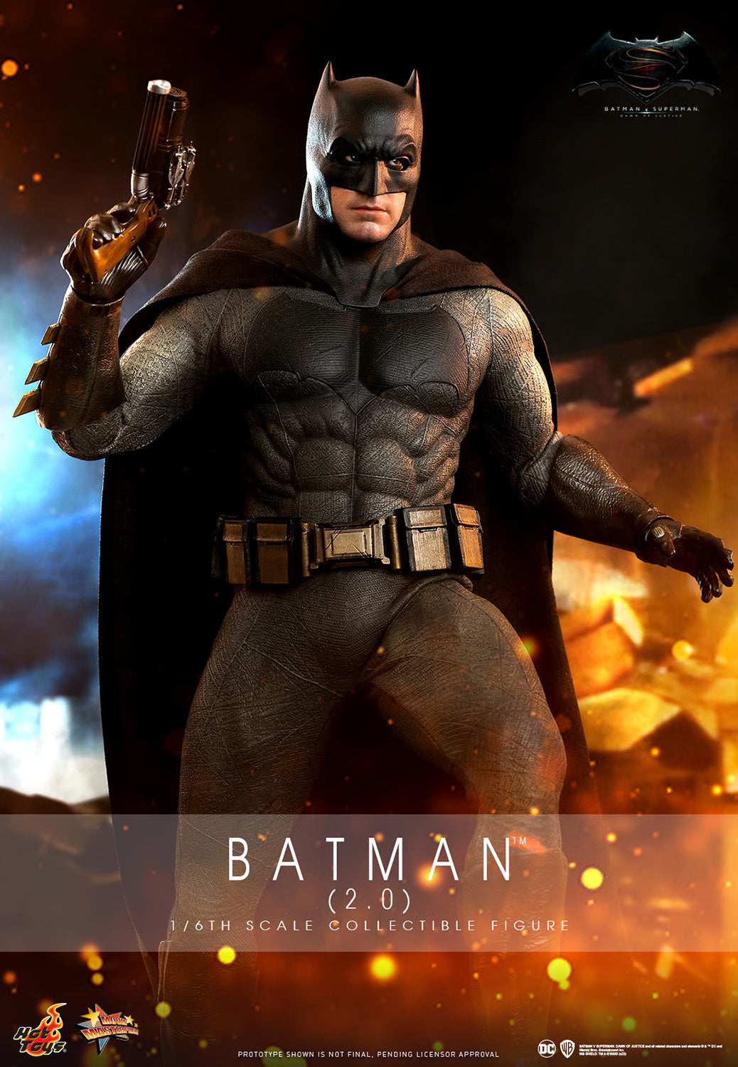 Figura Batman (2.0) Deluxe - Batman V Superman - Sixth Scale - Hot