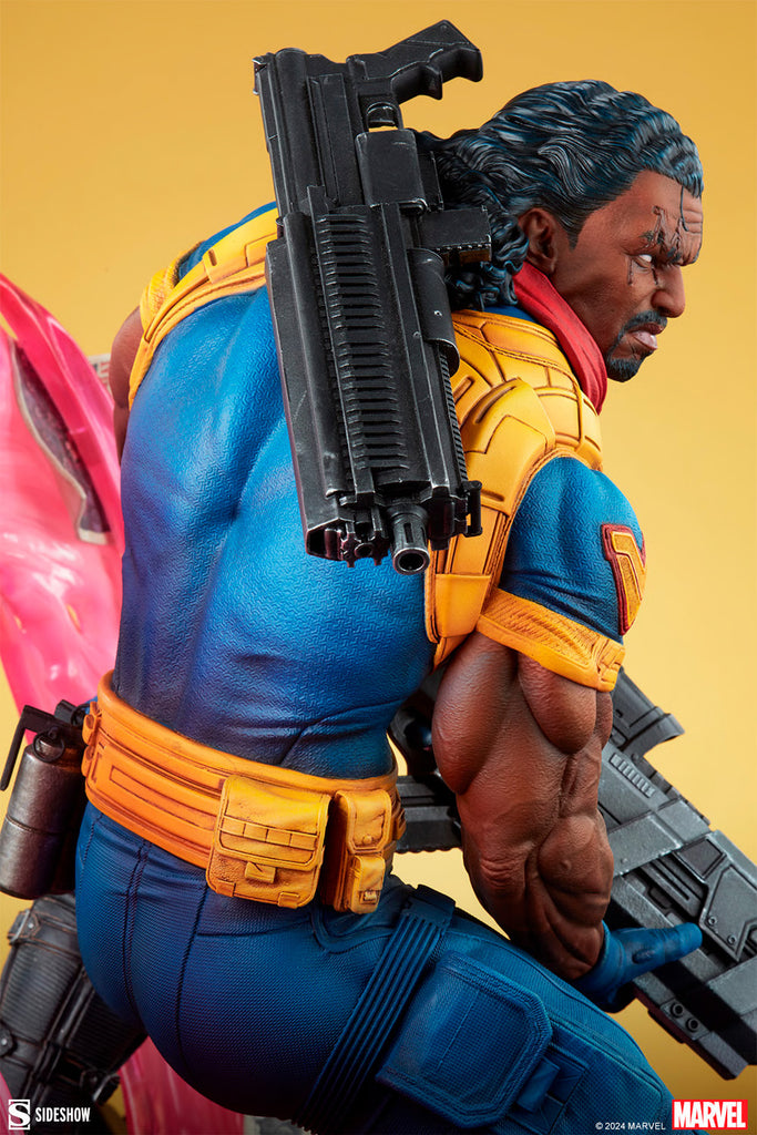 Estátua Bishop: Future and Past - Mavel Collectible X-men - Premium Format - Sideshow