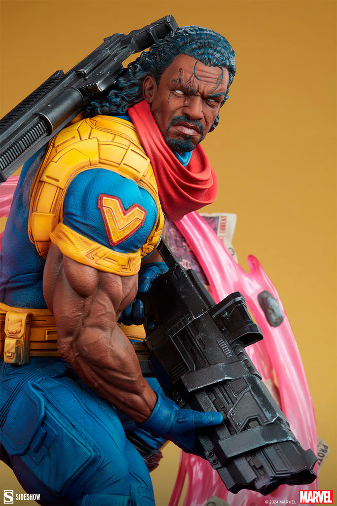 Estátua Bishop: Future and Past - Mavel Collectible X-men - Premium Format - Sideshow
