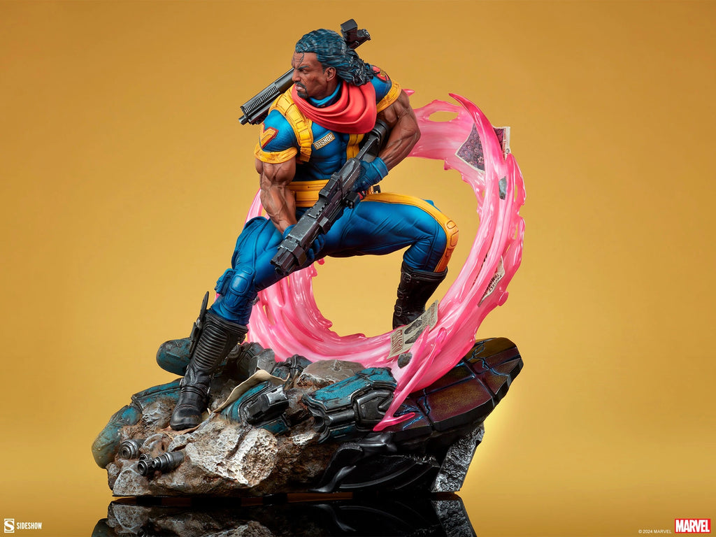 Estátua Bishop: Future and Past - Mavel Collectible X-men - Premium Format - Sideshow