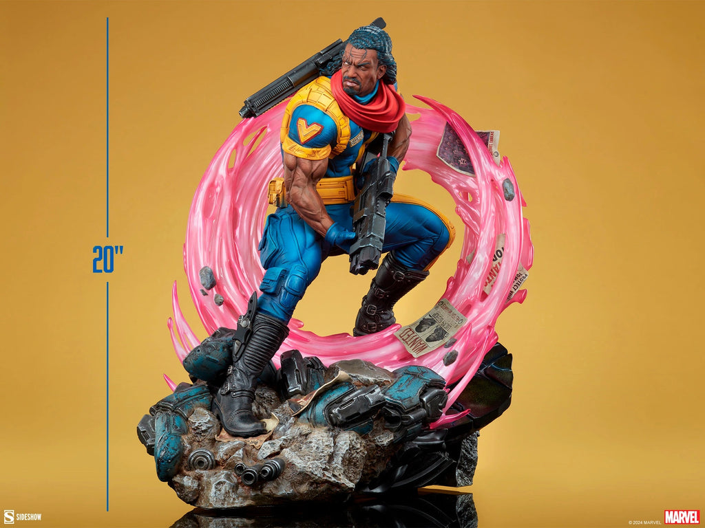 Estátua Bishop: Future and Past - Mavel Collectible X-men - Premium Format - Sideshow