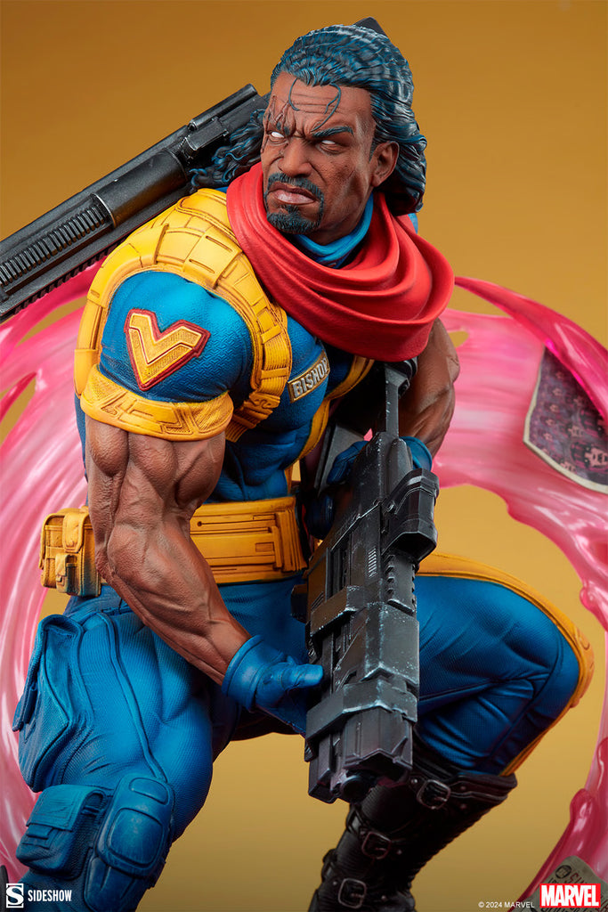 Estátua Bishop: Future and Past - Mavel Collectible X-men - Premium Format - Sideshow