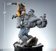 Estátua Grey Hulk vs Wolverine - Marvel Collectble - Maquette - SIdeshow