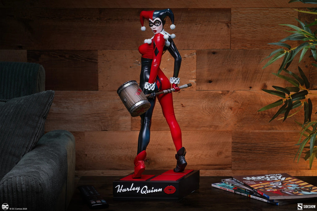 Estátua Harley Quinn Original Variant  - Dc Collectibles Batman - Premium Format - Sideshow
