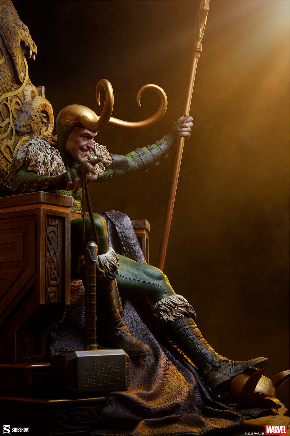 Loki (ロキ) SIDESHOW フィギュア Estátua Loki – Marvel Collectibles Thor – Premium Format
