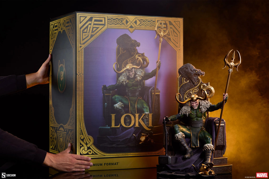 Estátua Loki – Marvel Collectibles Thor – Premium Format – Sideshow