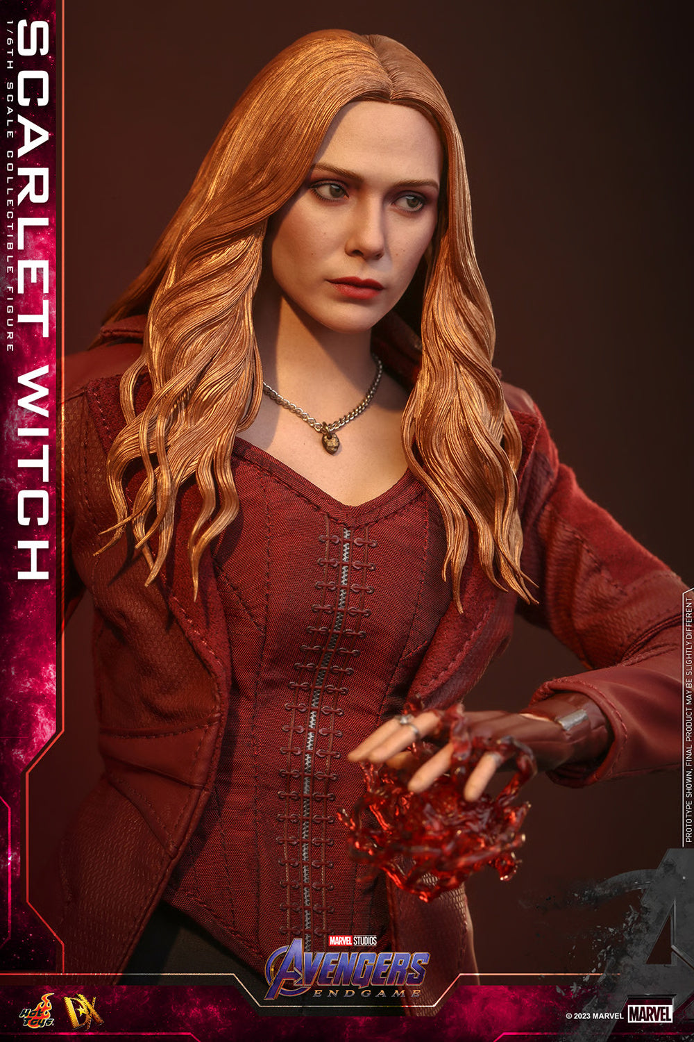 Figura Scarlet Witch - Vingadores: Endgame - Sicth Scale - HOT