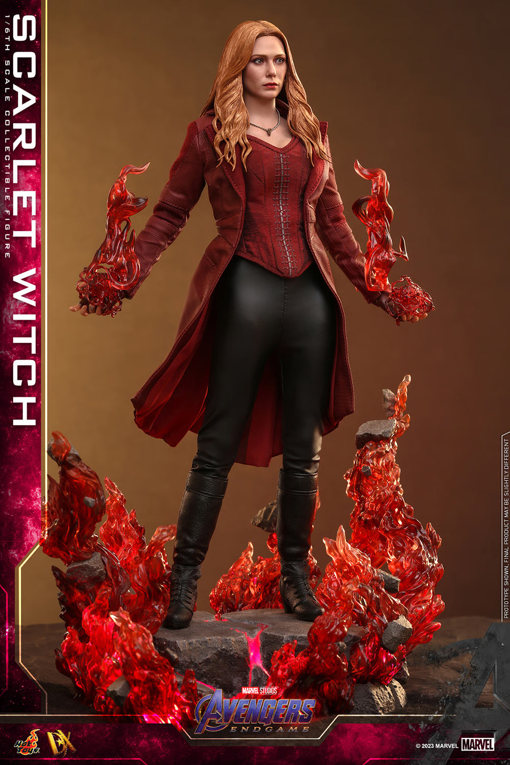Figura Scarlet Witch - Vingadores: Endgame - Sicth Scale - HOT