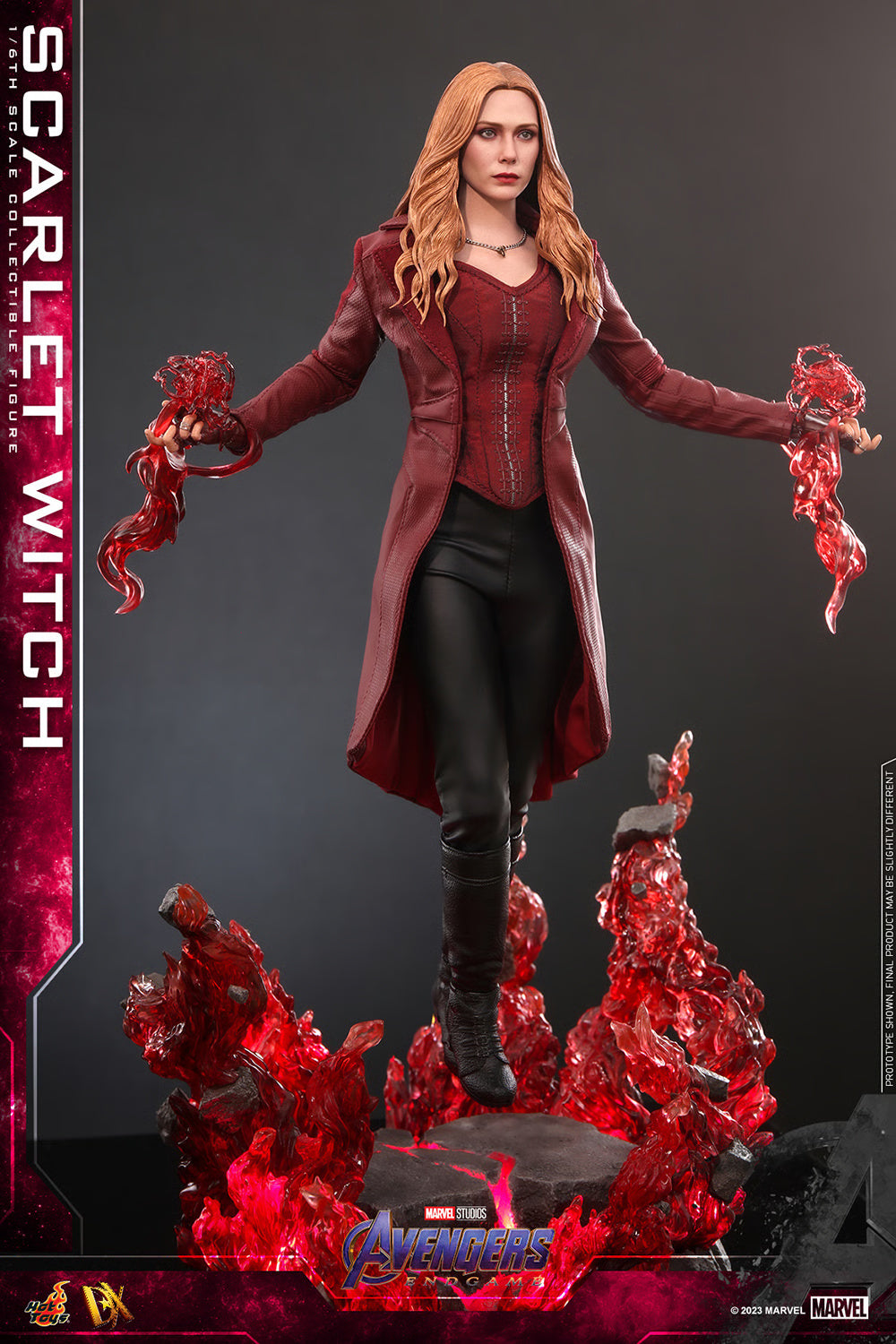 Figura Scarlet Witch - Vingadores: Endgame - Sicth Scale - HOT