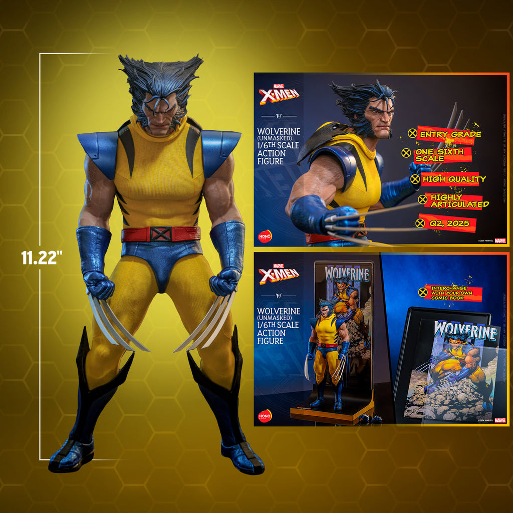 Wolverine Unmasked - X-men - Sixth Scale - HONO Studios