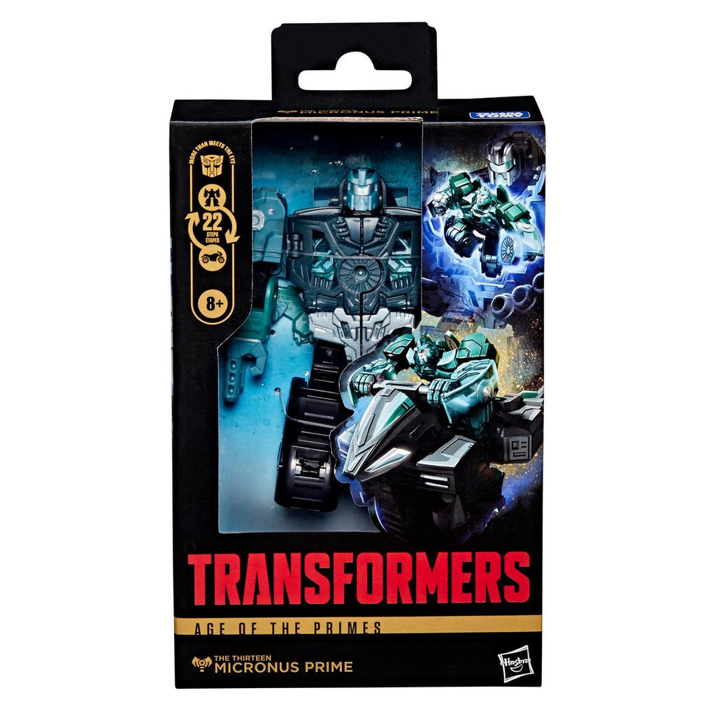 Figura Micronus Prime DLX - Transformers: Age of The Primes The Thirteen - Hasbro