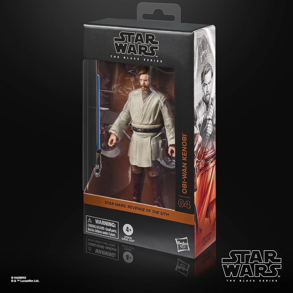 Figura Obi-Wan Kenobi - Star Wars: The Revenge of the Sith - Black Series - Star Wars