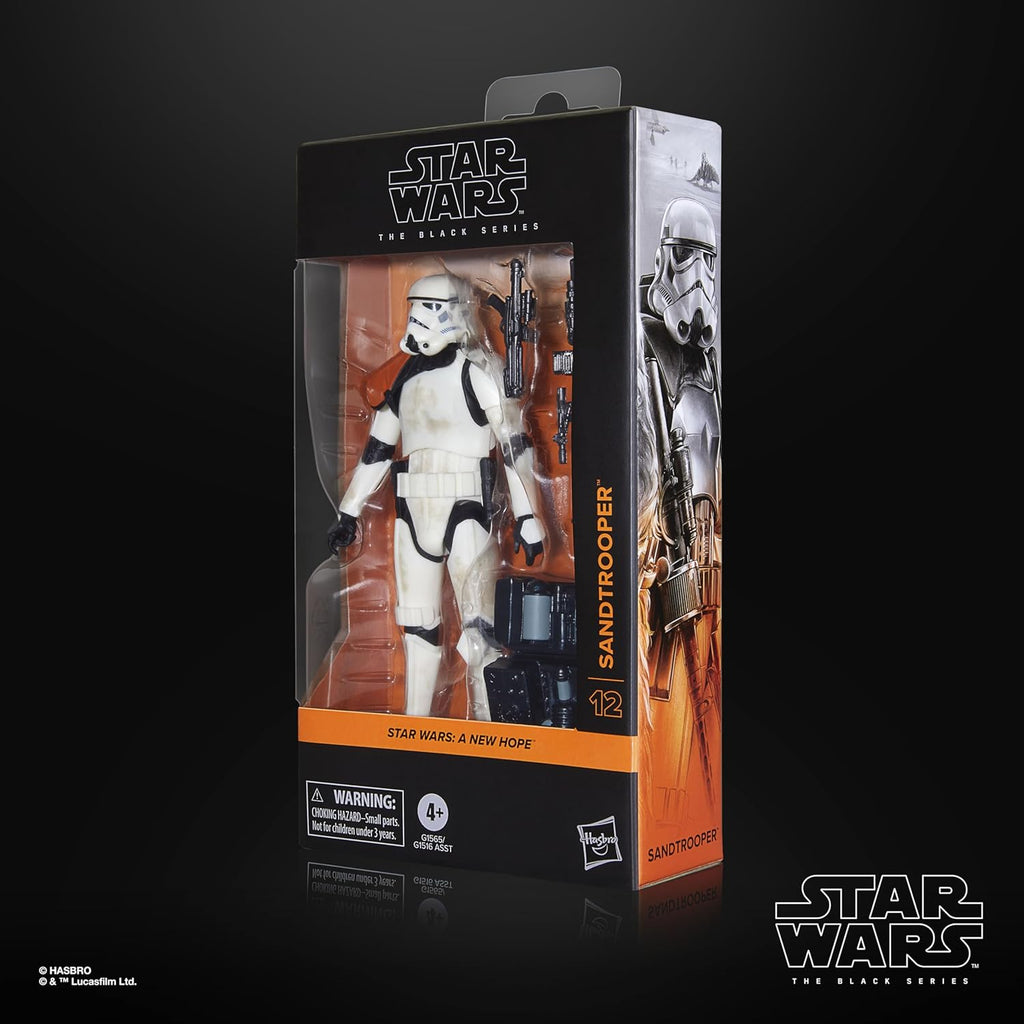 Figura Sandtrooper - Star Wars: The New Hope - Black Series - Hasbro