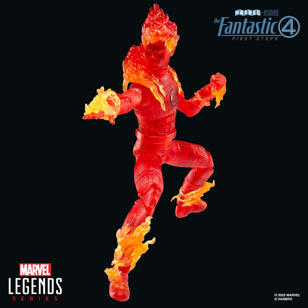 Figura Human Torch - Fantastic Four Movie - Marvel Legends Series - Hasbro