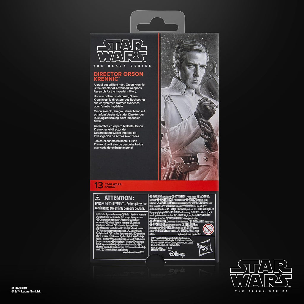 Figura Director Orson Krennic - Star Wars: Andor - Black Series - Hasbro