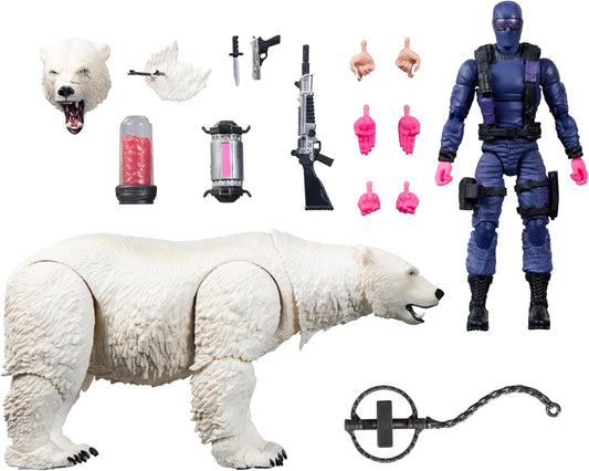 Pack Snake Eyes & Urso Polar - G.I. Joe Classified - Hasbro