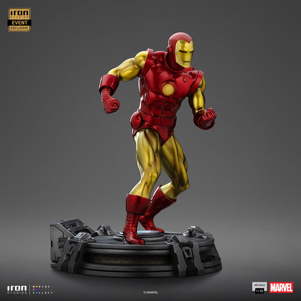 Estátua Iron Man Exclusive 2025 - Marvel Comics - Art Scale 1/10 - Iron Studios