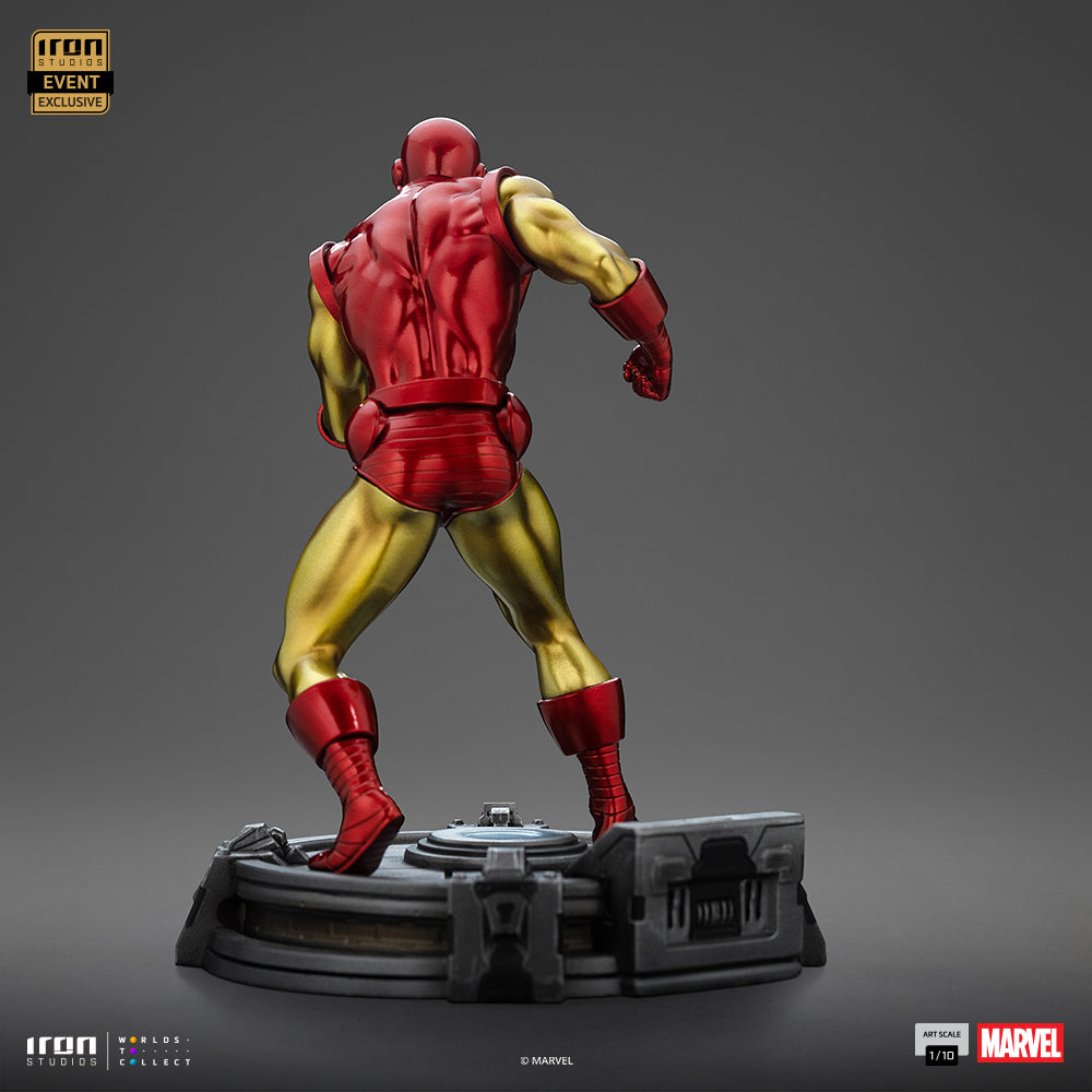 Estátua Iron Man Exclusive 2025 - Marvel Comics - Art Scale 1/10 - Iron Studios