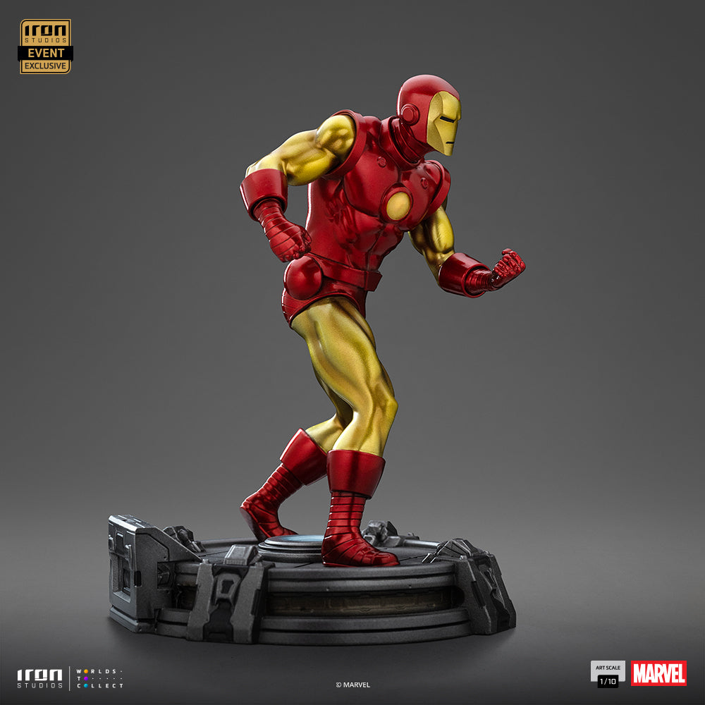 Estátua Iron Man Exclusive 2025 - Marvel Comics - Art Scale 1/10 - Iron Studios