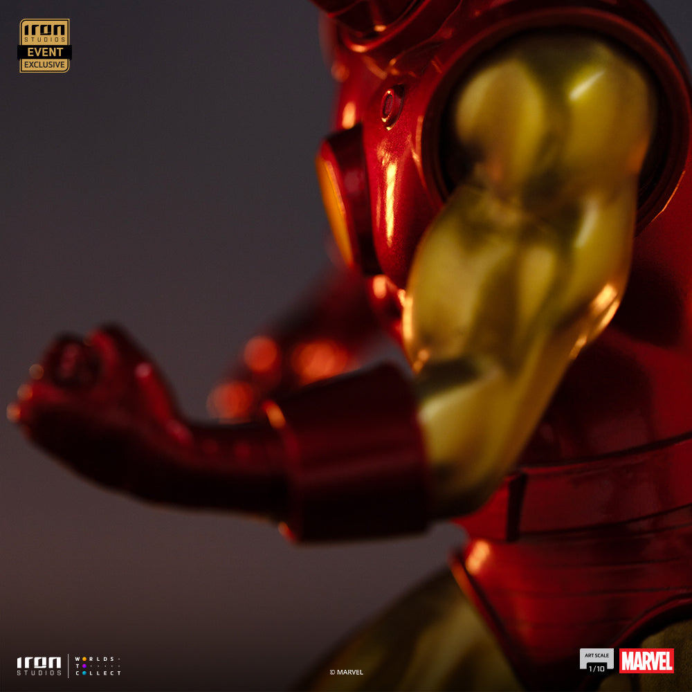 Estátua Iron Man Exclusive 2025 - Marvel Comics - Art Scale 1/10 - Iron Studios