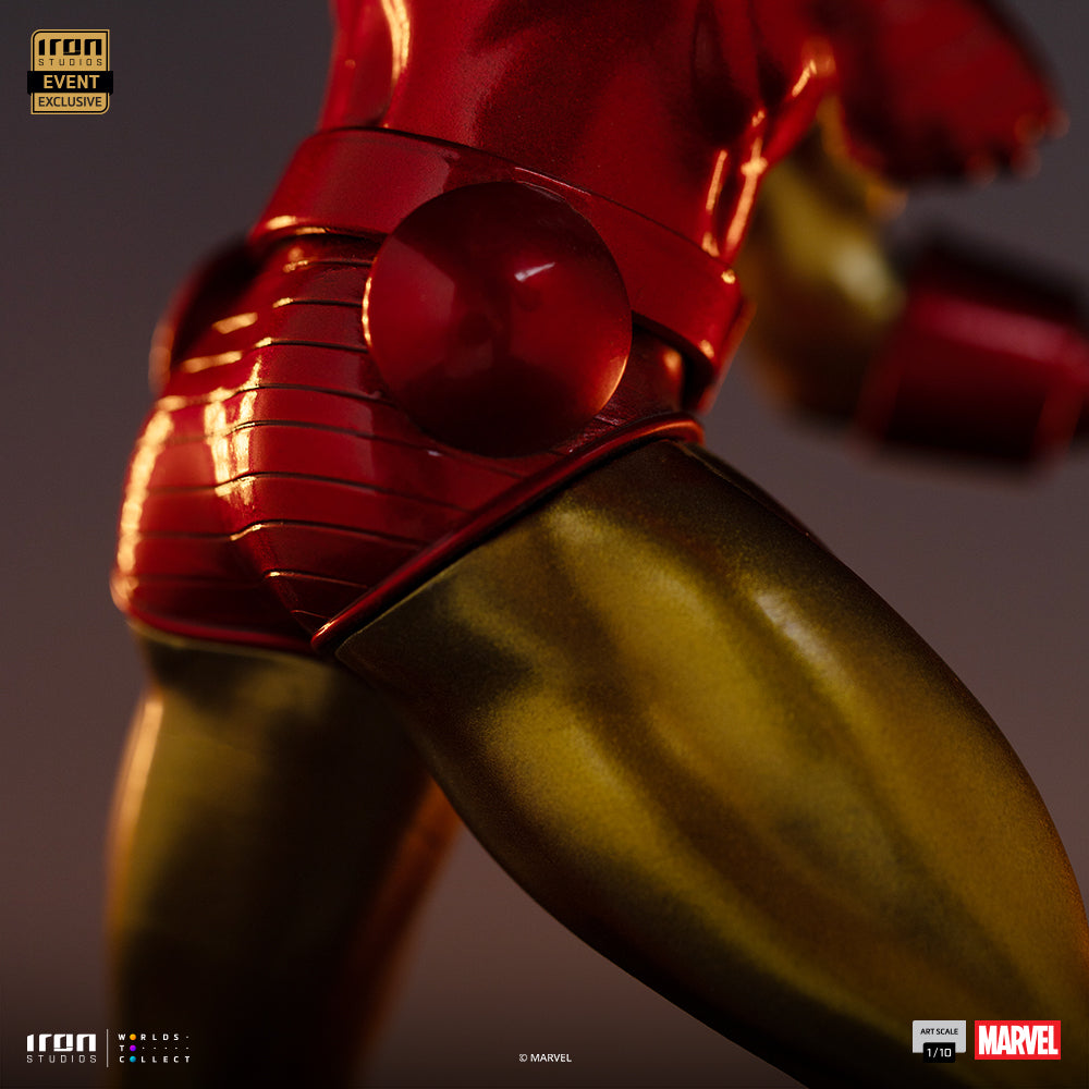 Estátua Iron Man Exclusive 2025 - Marvel Comics - Art Scale 1/10 - Iron Studios