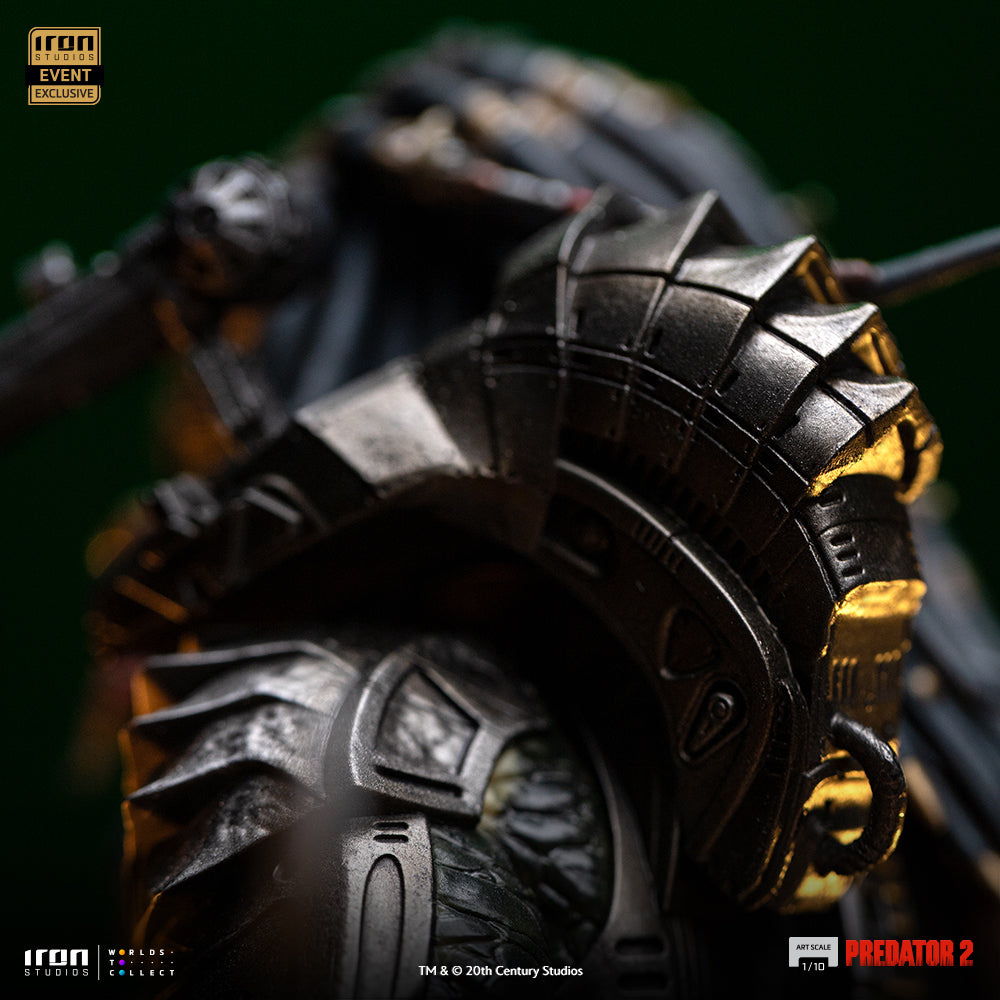 Estátua Elder Predator Exclusive 2025 - Predator 2 - Deluxe Art Scale 1/10 - Iron Studios