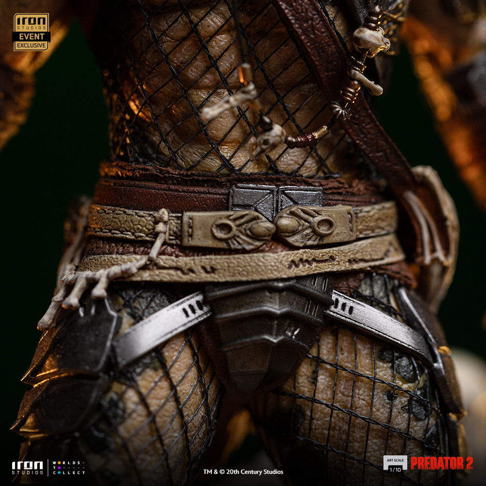 Estátua Elder Predator Exclusive 2025 - Predator 2 - Deluxe Art Scale 1/10 - Iron Studios