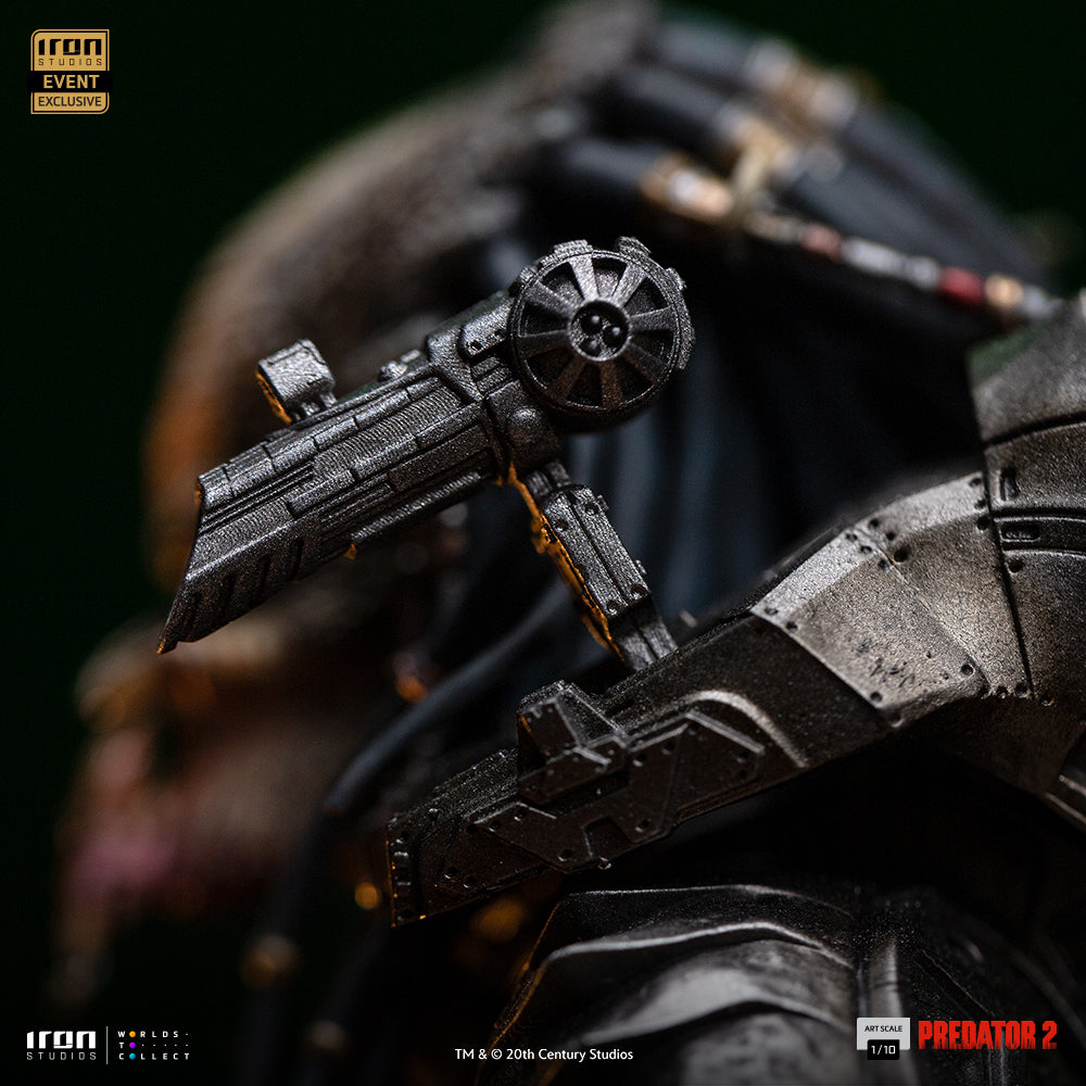 Estátua Elder Predator Exclusive 2025 - Predator 2 - Deluxe Art Scale 1/10 - Iron Studios