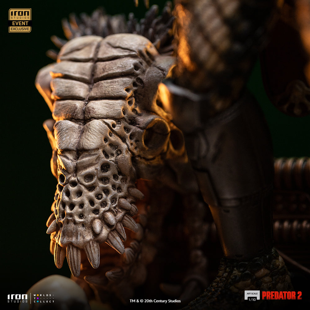 Estátua Elder Predator Exclusive 2025 - Predator 2 - Deluxe Art Scale 1/10 - Iron Studios