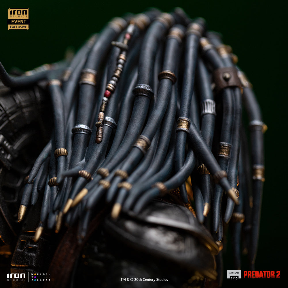 Estátua Elder Predator Exclusive 2025 - Predator 2 - Deluxe Art Scale 1/10 - Iron Studios