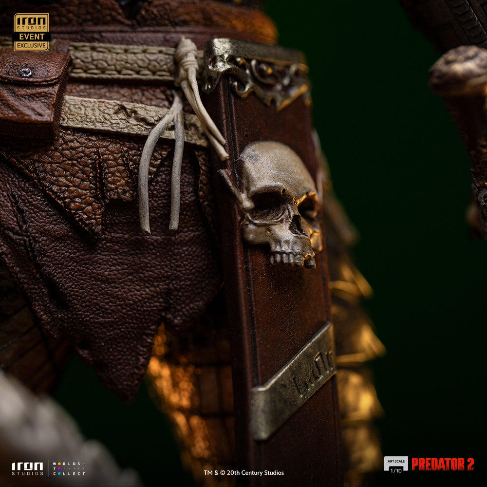 Estátua Elder Predator Exclusive 2025 - Predator 2 - Deluxe Art Scale 1/10 - Iron Studios