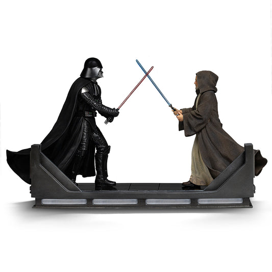 Estátua Darth Vader Vs Obi-Wan Kenobi Exclusive 2025 - Star Wars - Deluxe Art Scale 1/10 - Iron Studios