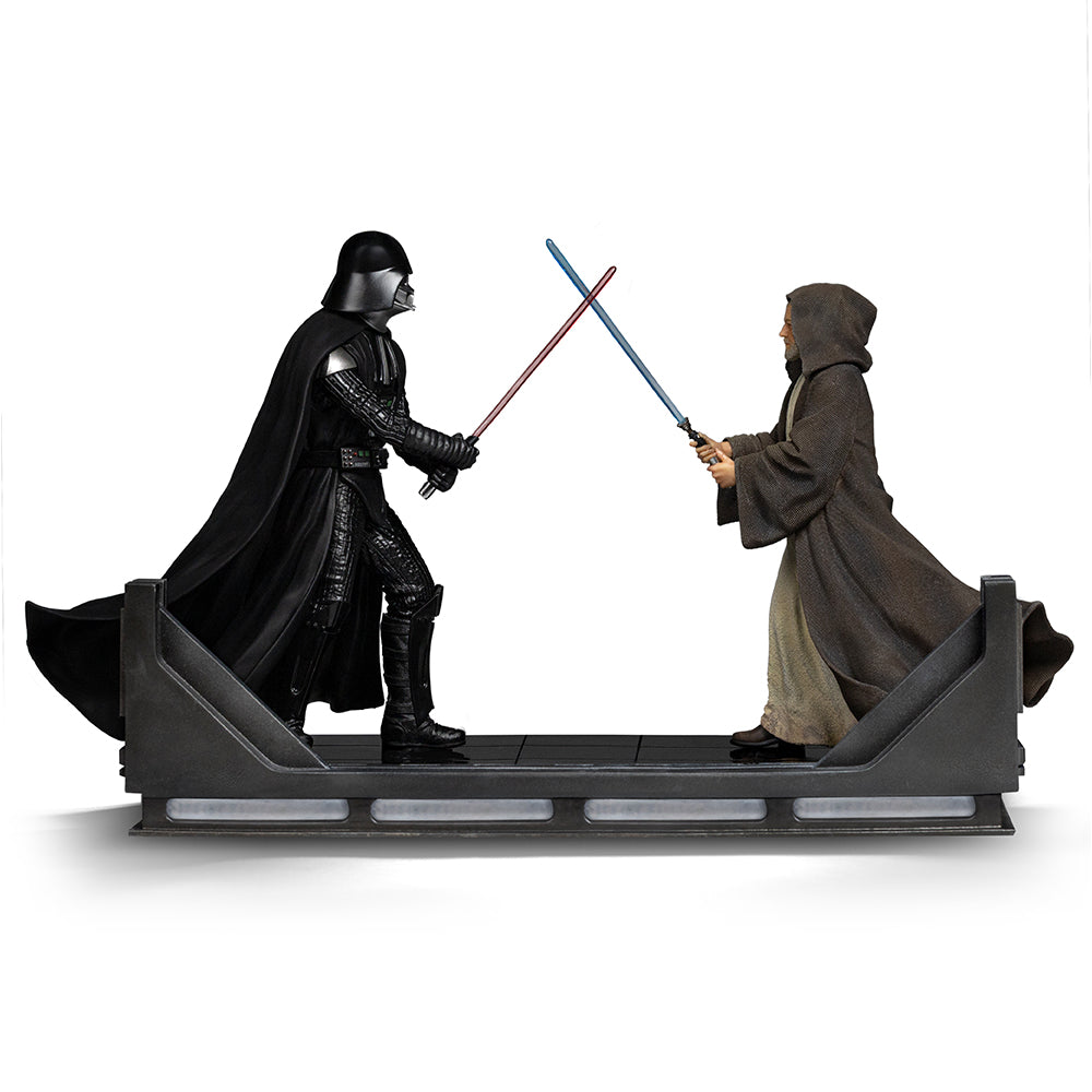 Estátua Darth Vader Vs Obi-Wan Kenobi Exclusive 2025 - Star Wars - Deluxe Art Scale 1/10 - Iron Studios