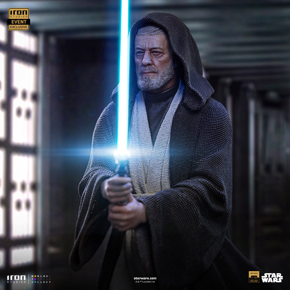 Estátua Darth Vader Vs Obi-Wan Kenobi Exclusive 2025 - Star Wars - Deluxe Art Scale 1/10 - Iron Studios