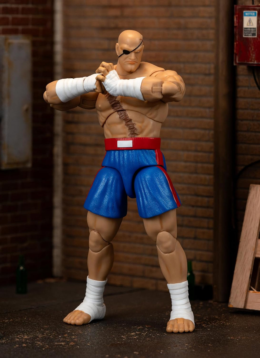 Figura Sagat Deluxe - Street Fighter - 6
