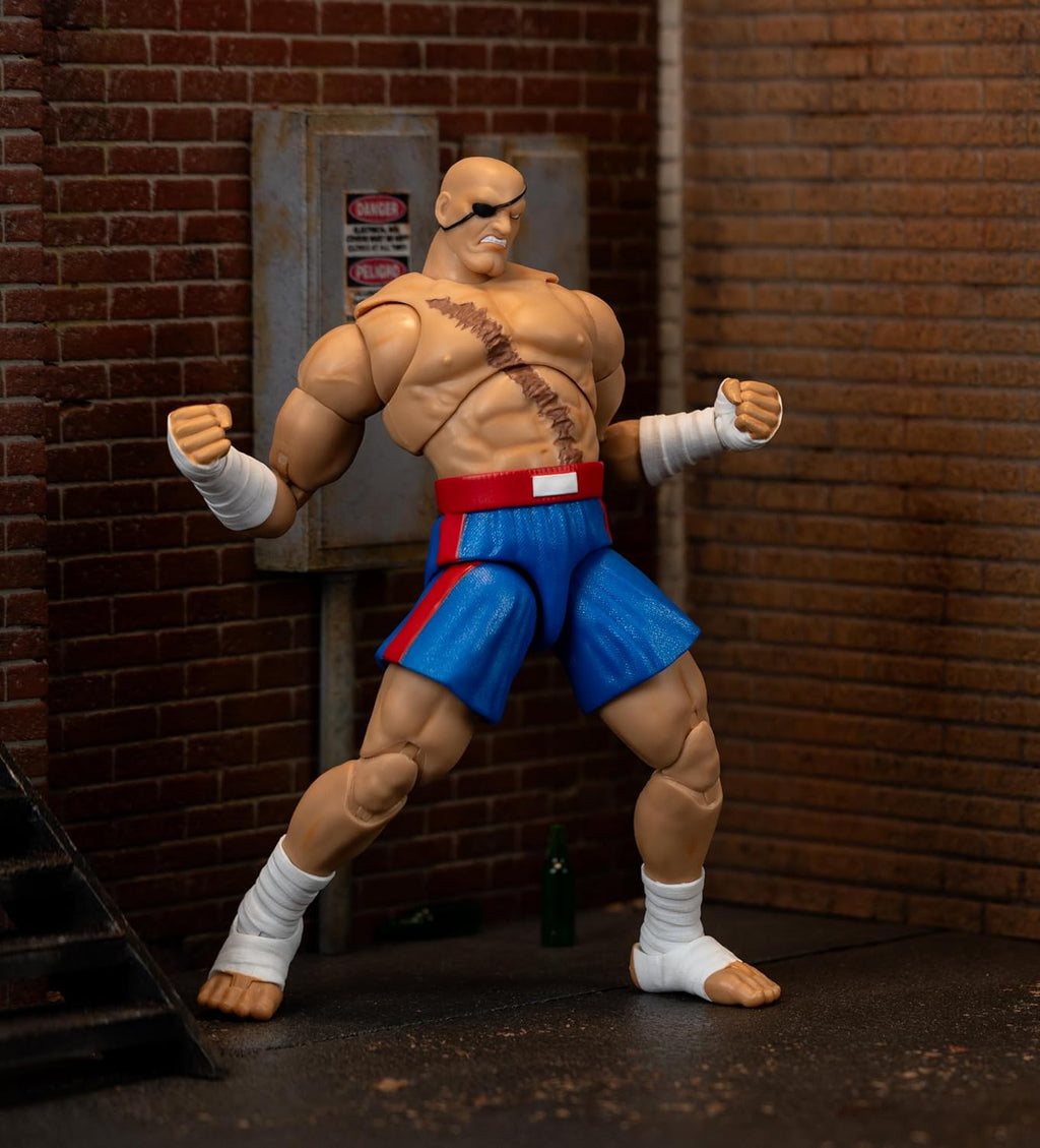 Figura Sagat Deluxe - Street Fighter - 6