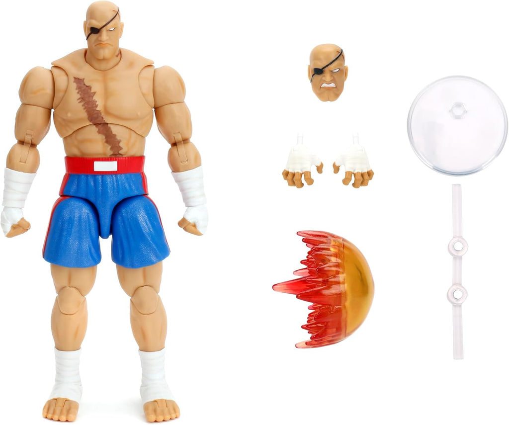 Figura Sagat Deluxe - Street Fighter - 6
