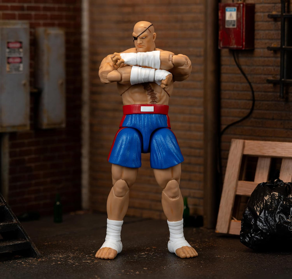 Figura Sagat Deluxe - Street Fighter - 6