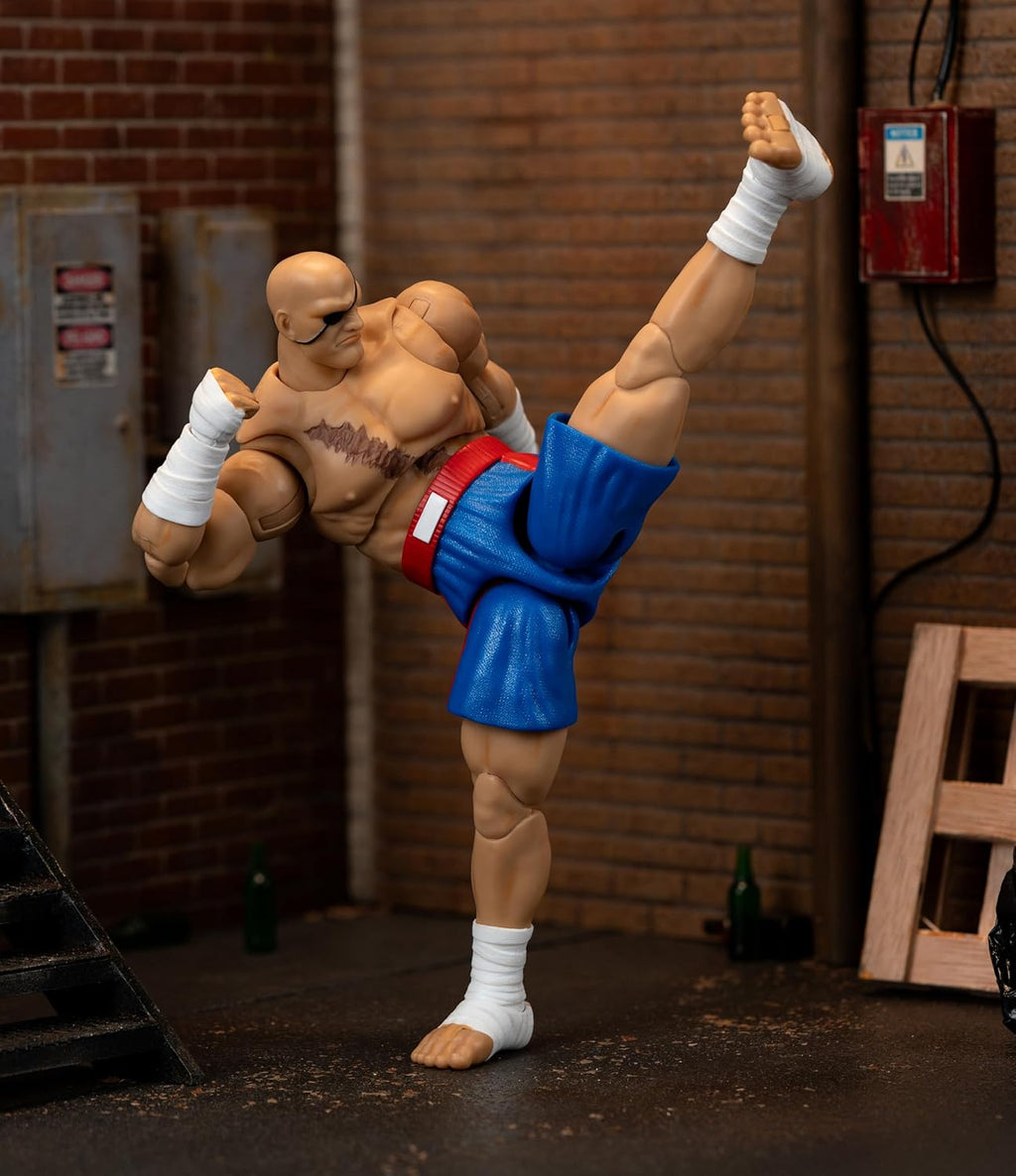 Figura Sagat Deluxe - Street Fighter - 6